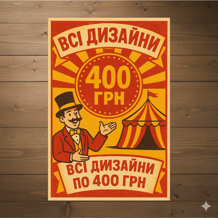Друк афіш та постерів формату А1
